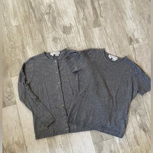 Real Clothes Saks Fifth Avenue Sweater Set Vintage